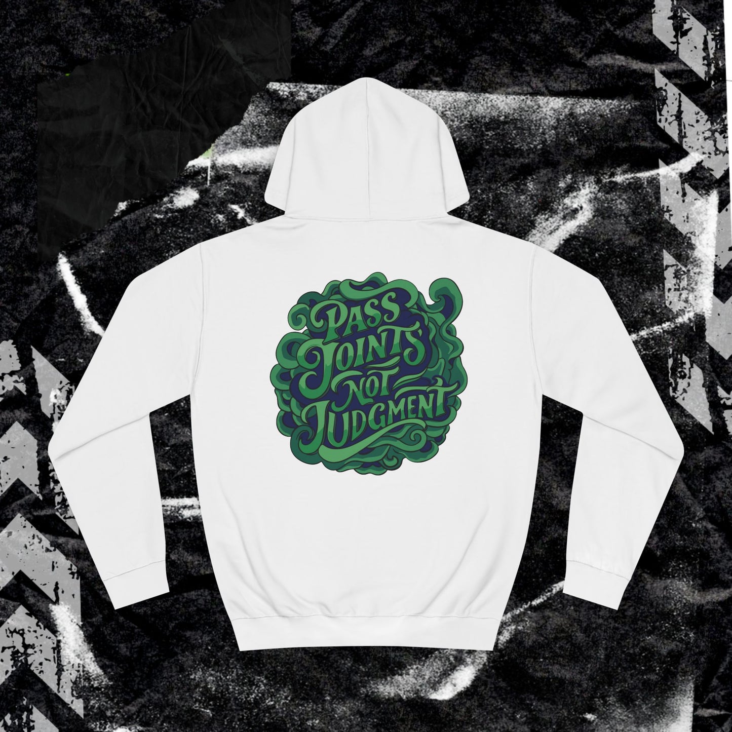 Pass Joints Not Judgment - Unisex College Hoodie