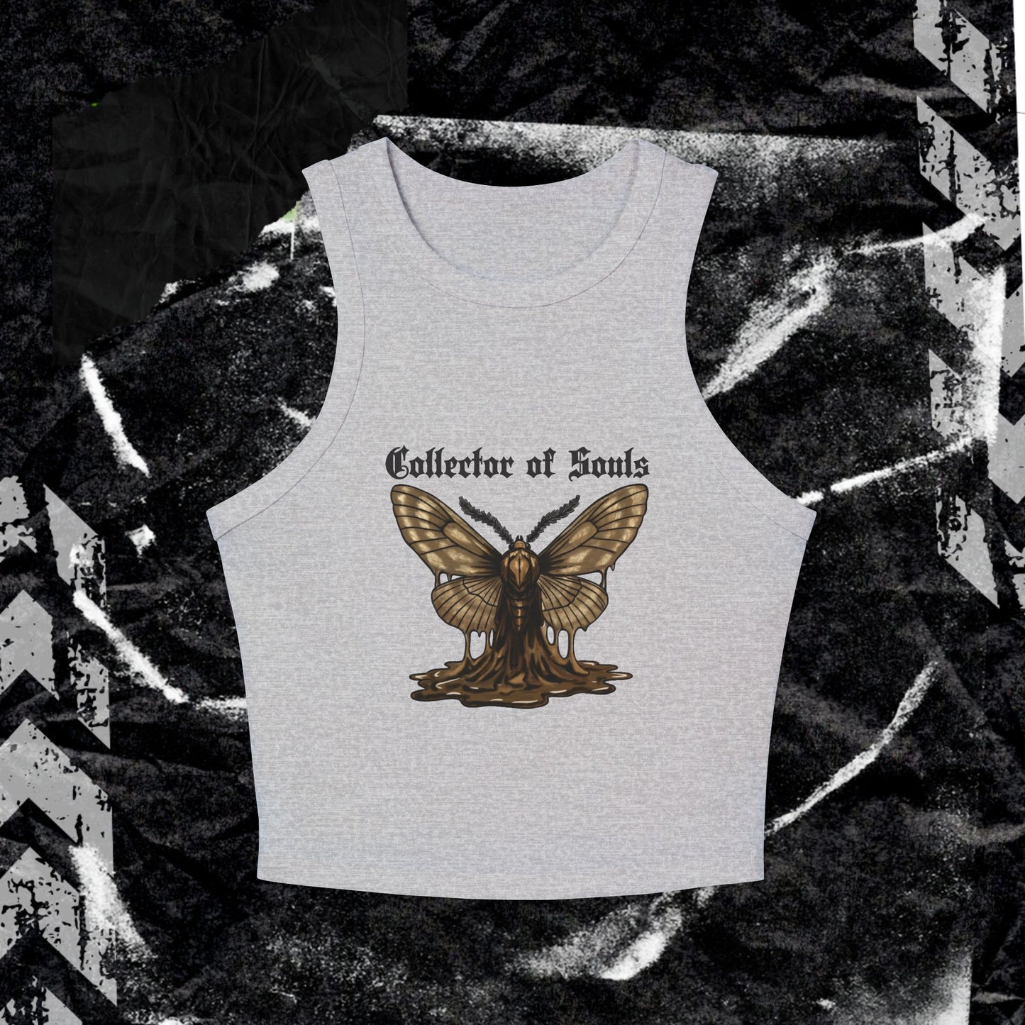 COLLECTOR OF SOULS - Women's Micro Rib Racer Tank Top