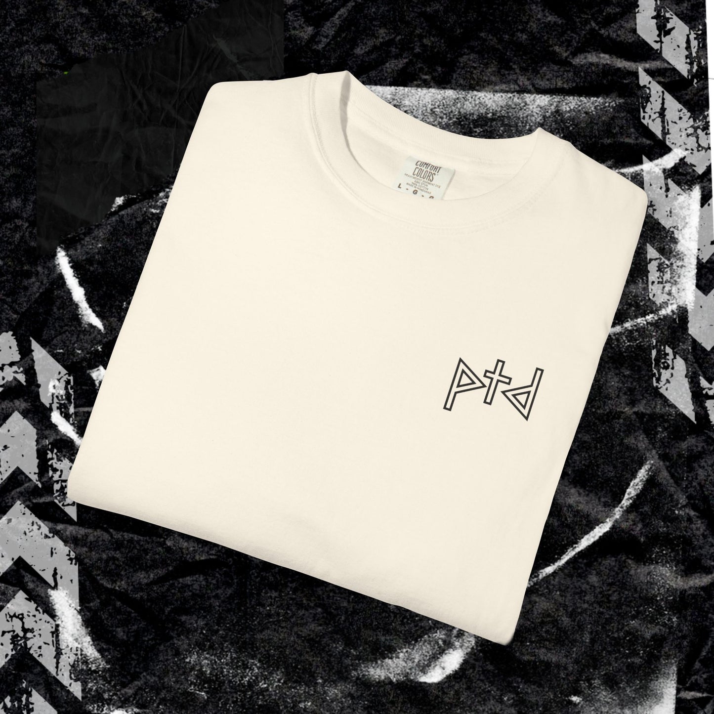 PTD Cult Bunny - Unisex Garment-Dyed T-shirt.