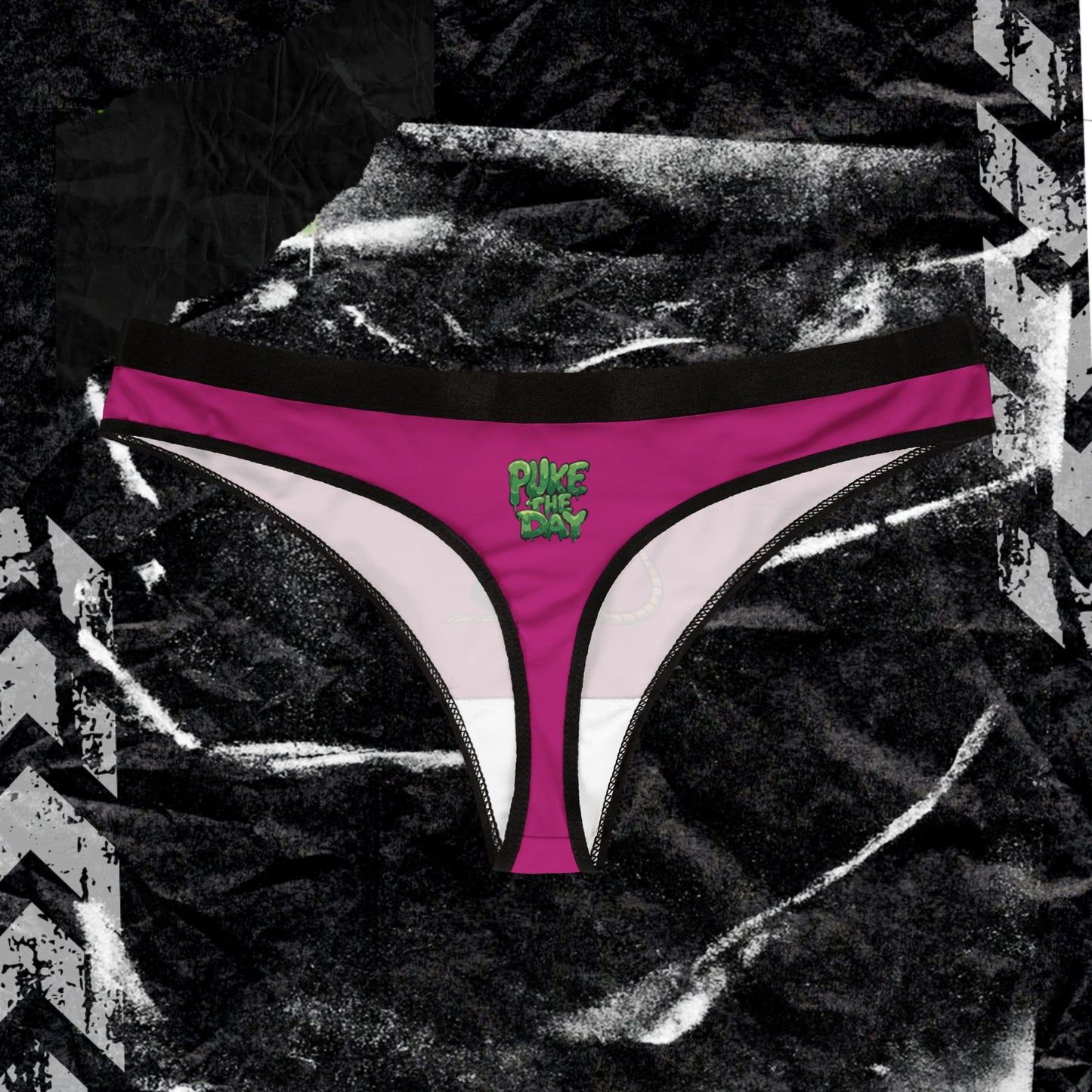 Garbage Rat - Women's Thongs (AOP)