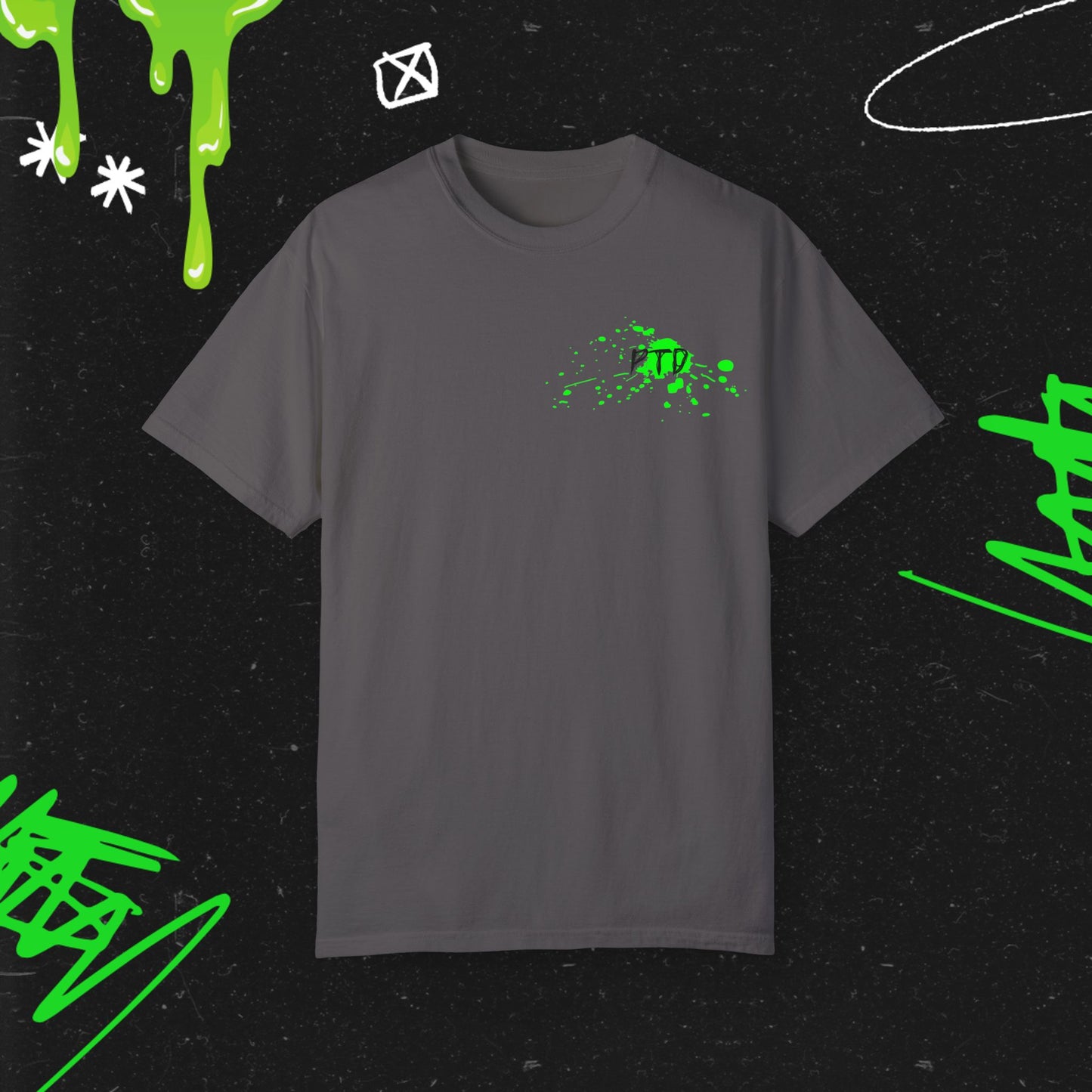 Elder Scene Queen - Unisex Garment-Dyed T-shirt.