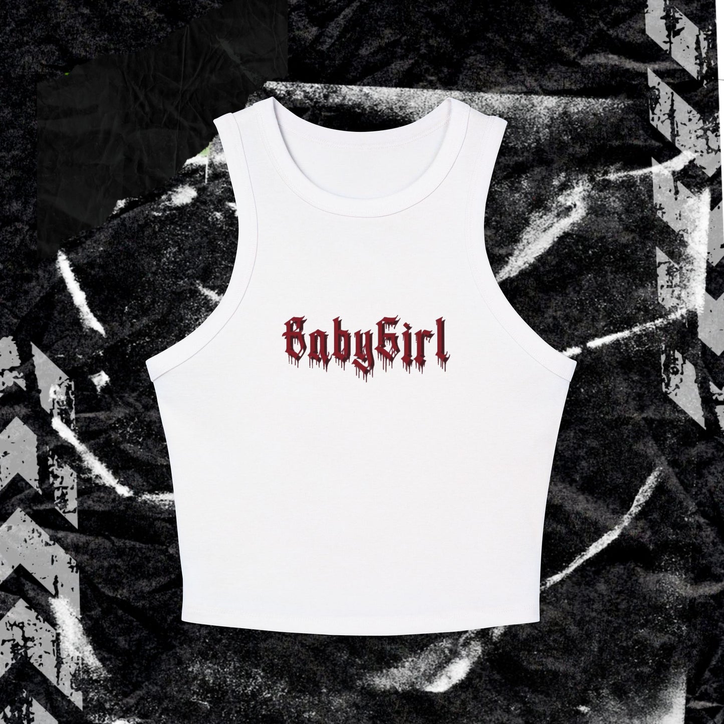 Babygirl - Women's Micro Rib Racer Tank Top