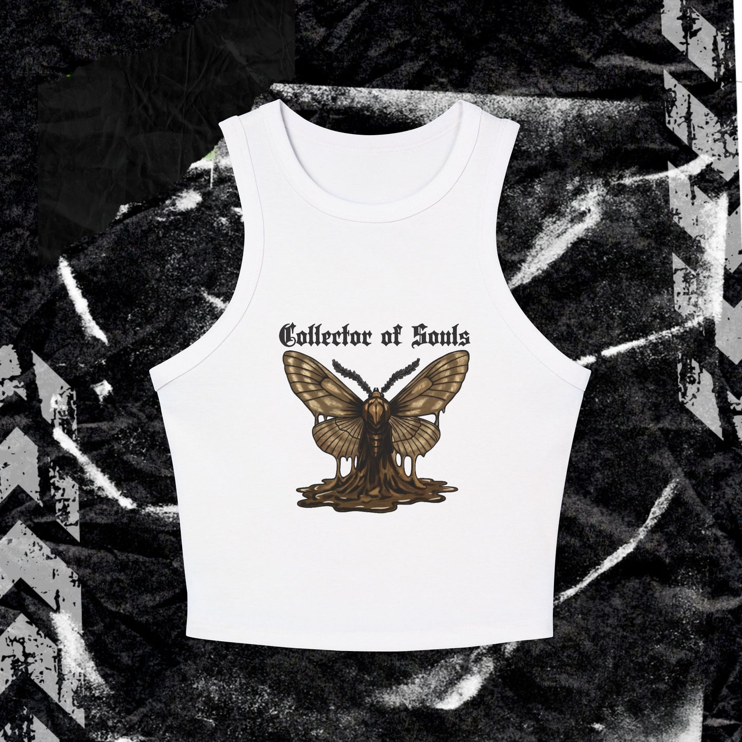COLLECTOR OF SOULS - Women's Micro Rib Racer Tank Top