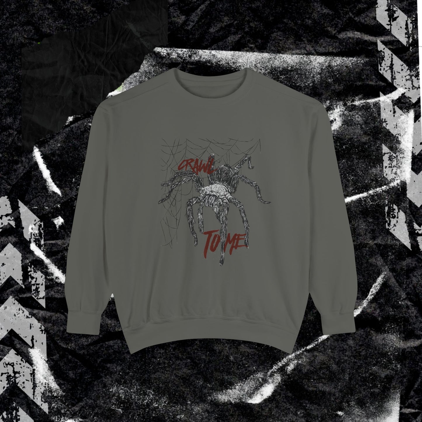 CRAWL TO ME - Dyed Sweatshirt