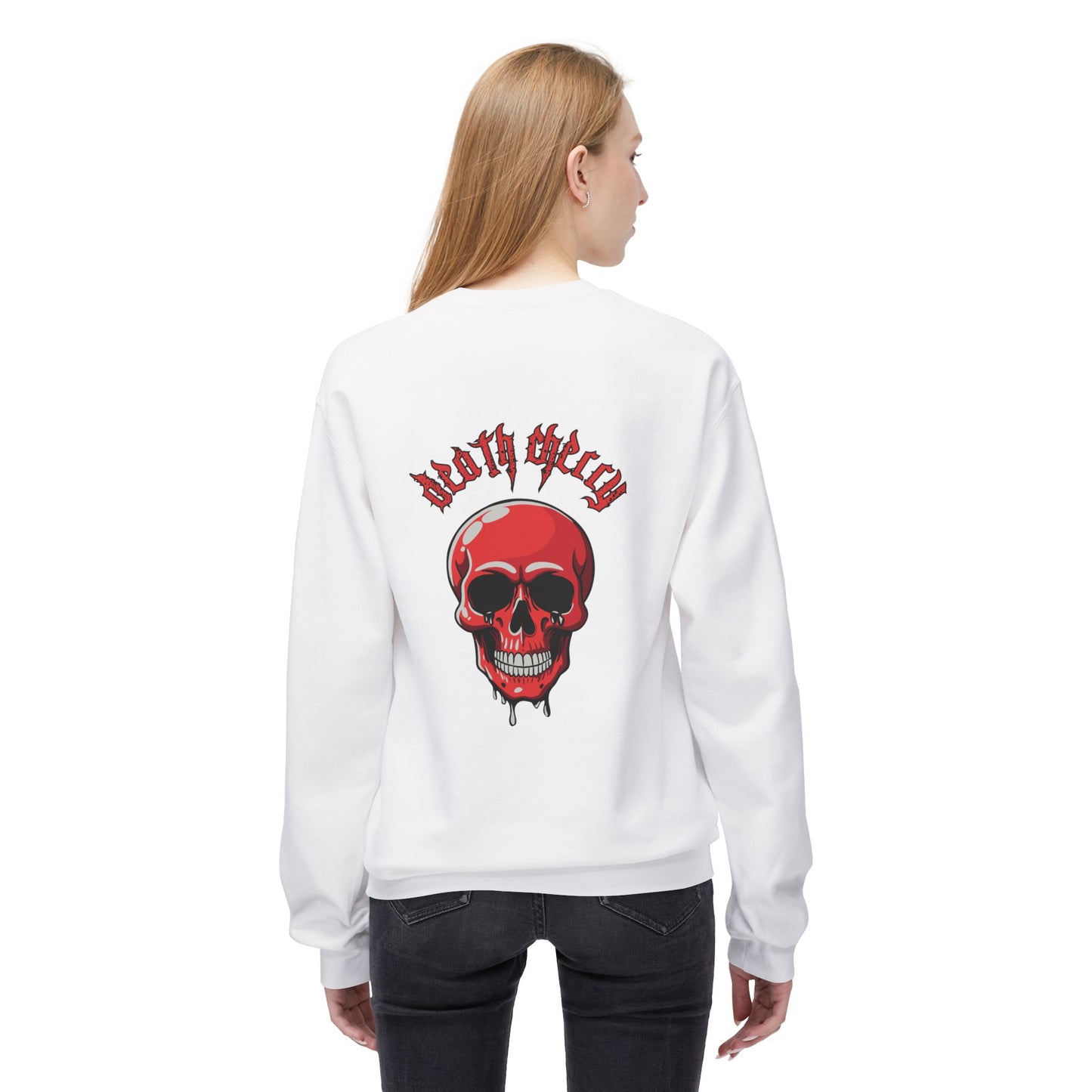 Death Cherry - Unisex Midweight Softstyle Fleece Crewneck Sweatshirt