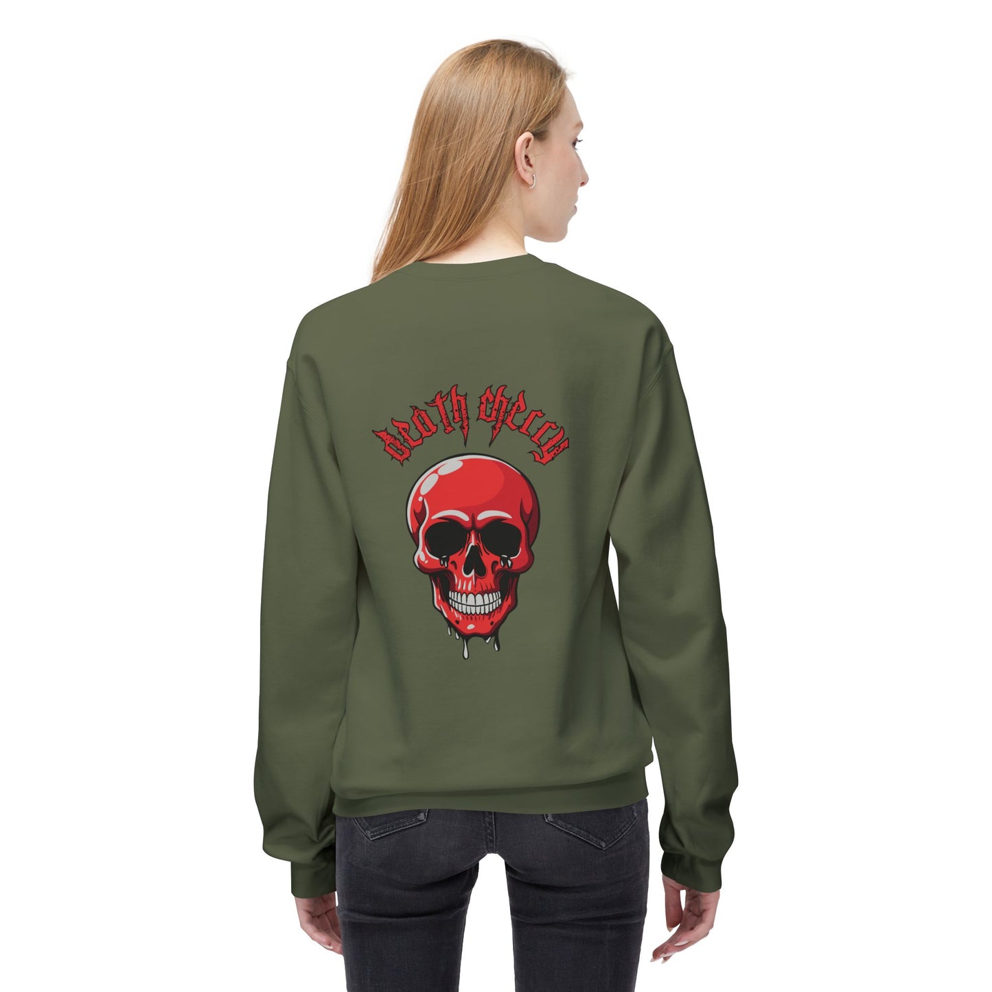 Death Cherry - Unisex Midweight Softstyle Fleece Crewneck Sweatshirt