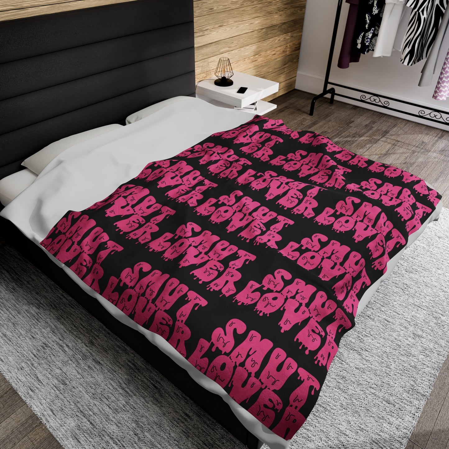 Smut Lover - Velveteen Plush Blanket