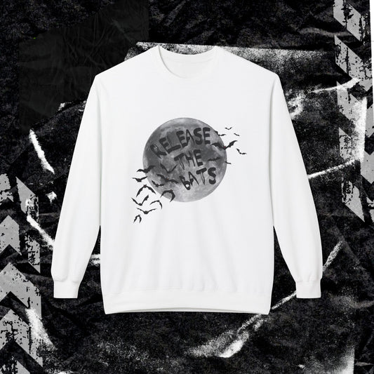 RELEASE THE BATS - Unisex Midweight Softstyle Fleece Crewneck Sweatshirt