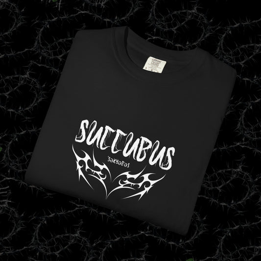 Succubus - Unisex Garment-Dyed T-shirt.