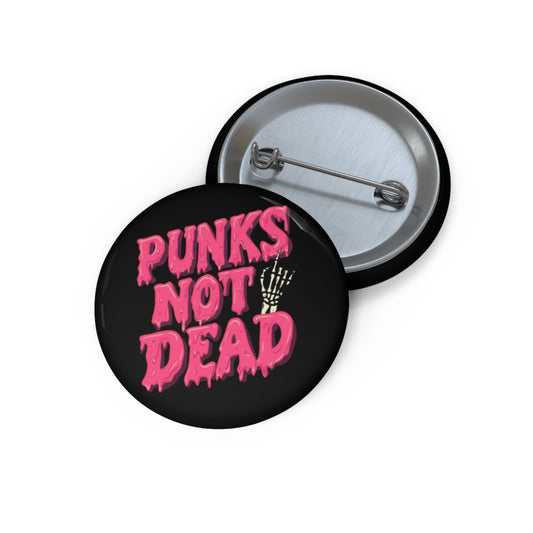 Punks Not Dead - Pin Button