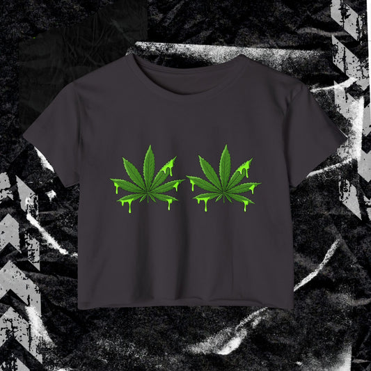 LEAF BOOBIES - Festival Crop Top