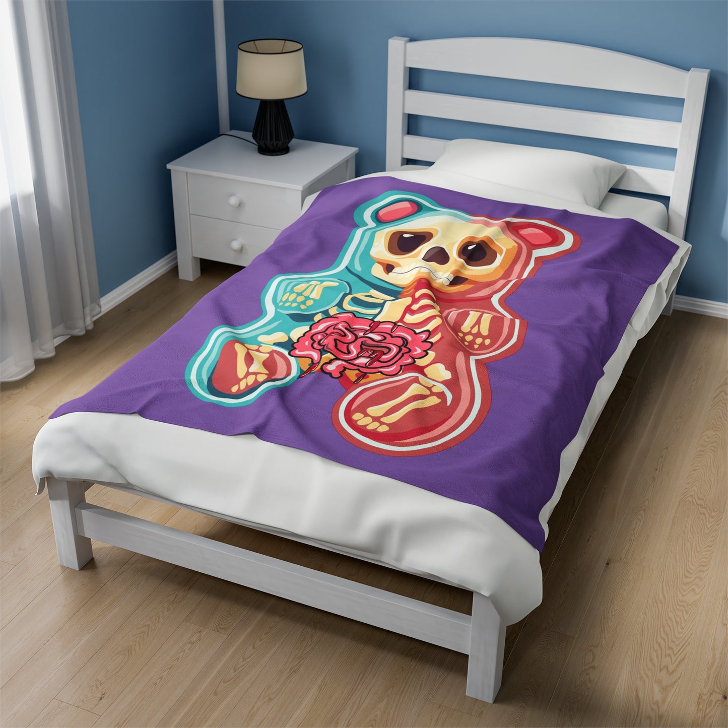 Eat My Guts Gummy - Velveteen Plush Blanket