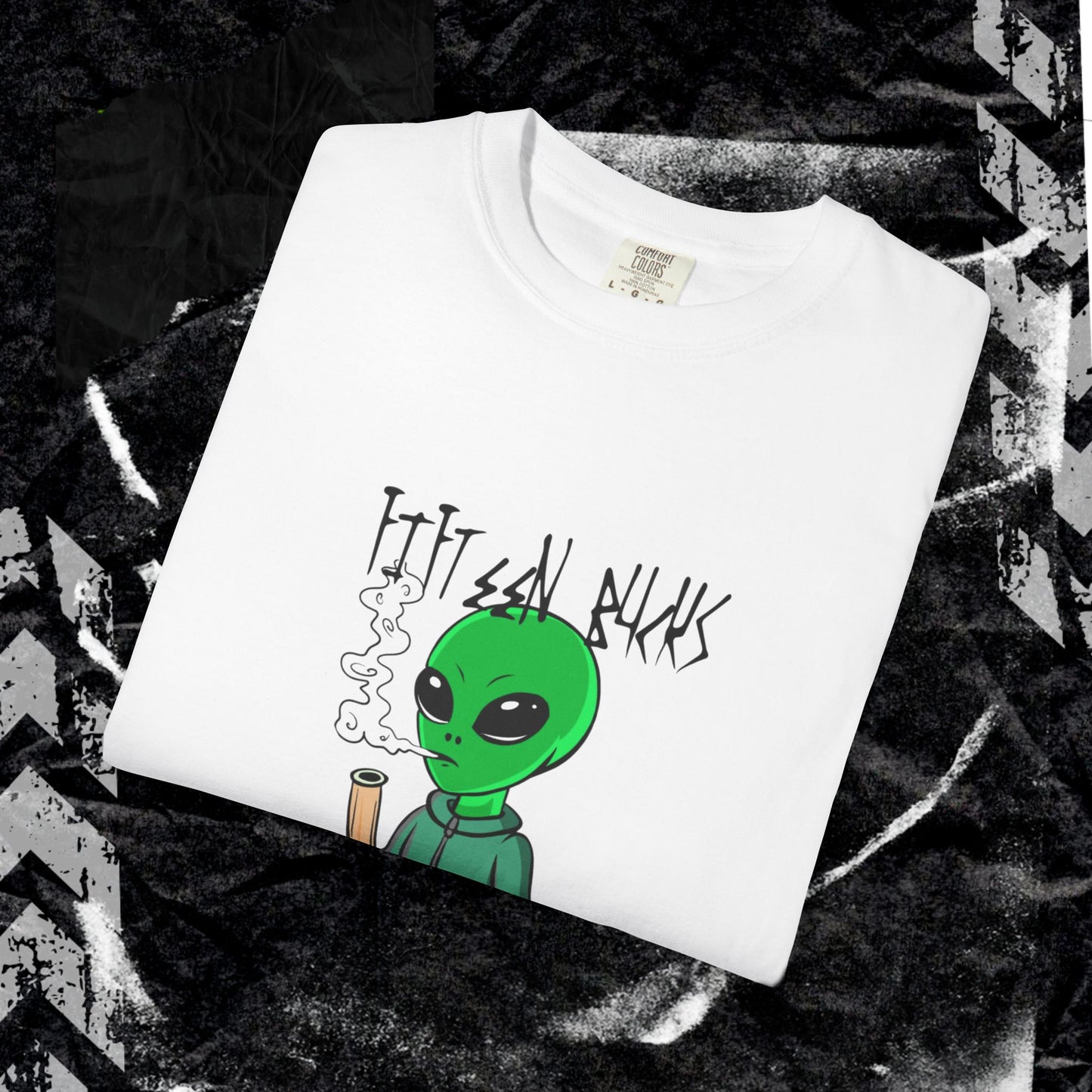Fifteen Bucks Lil Man - Unisex Garment-Dyed T-shirt.