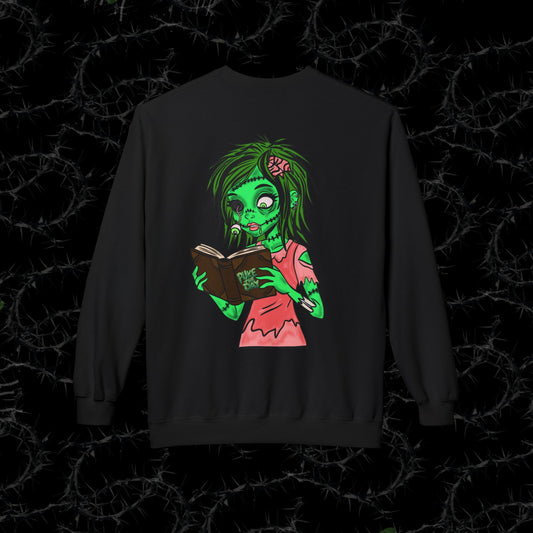 Living Dead Girl - Unisex Midweight Softstyle Fleece Crewneck Sweatshirt