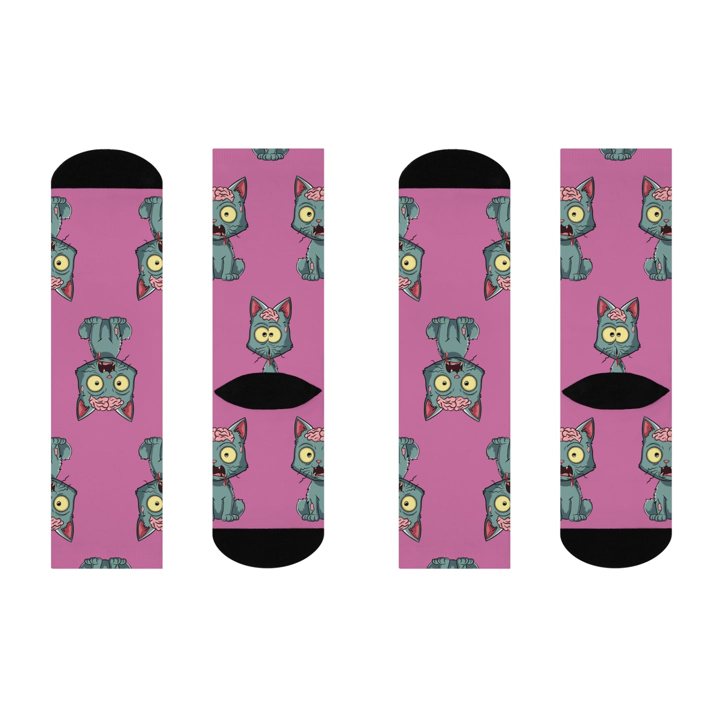 Zombie Cat Socks