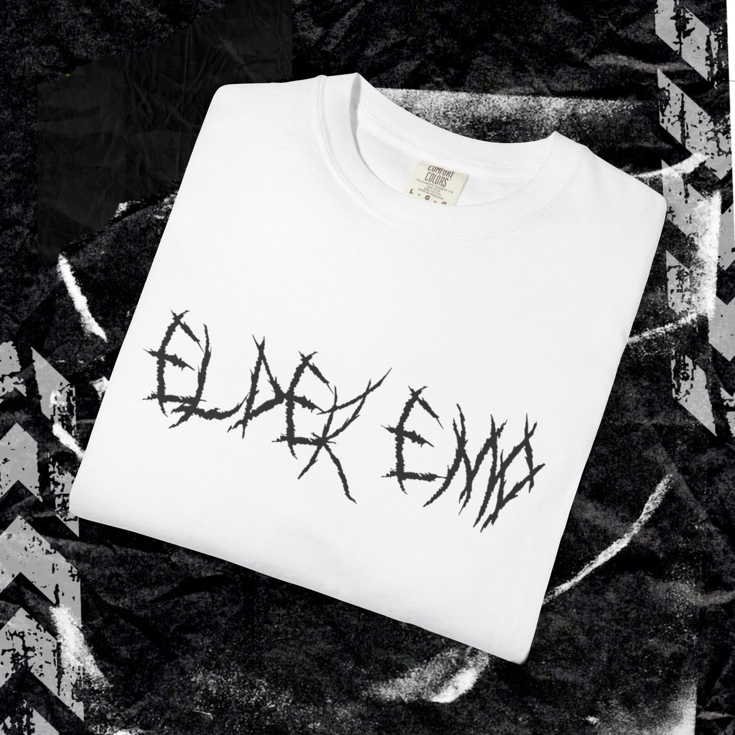 Elder Emo - Unisex Garment-Dyed T-shirt.