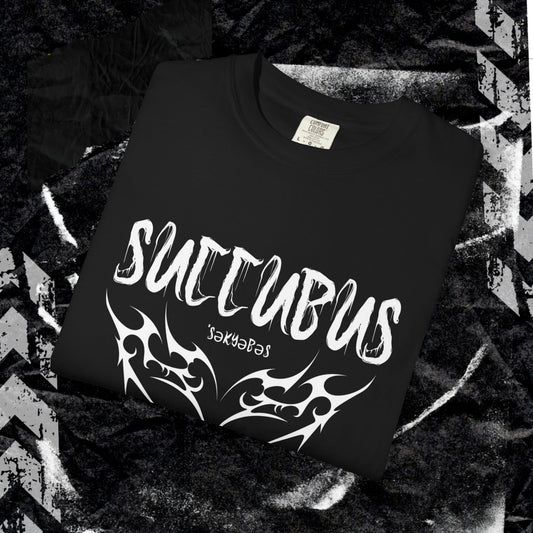 Succubus - Unisex Garment-Dyed T-shirt.