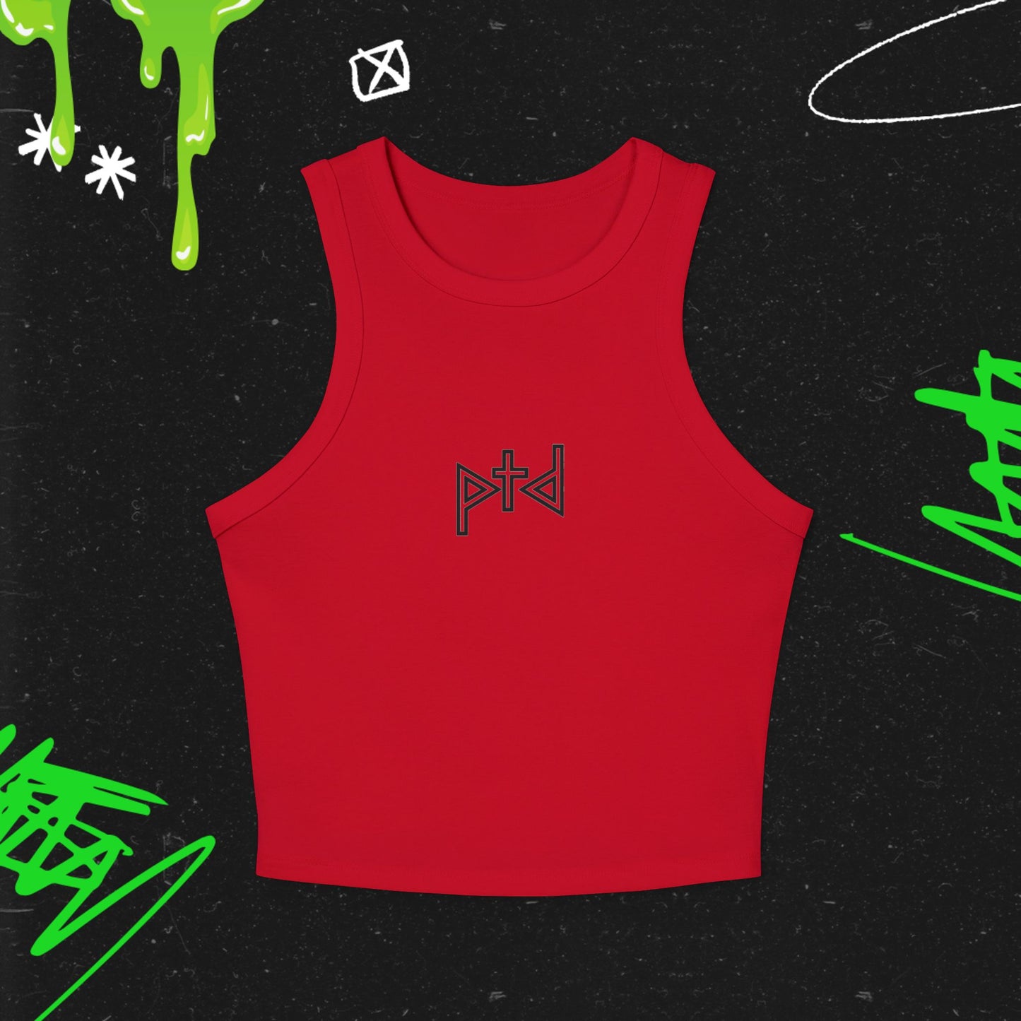 PTD - Women's Micro Rib Racer Tank Top