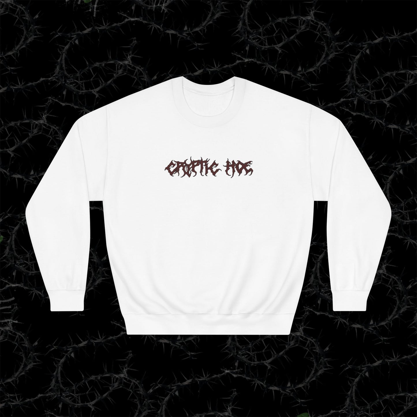 CRYPTIC HOE - Unisex DryBlend® Crewneck Sweatshirt