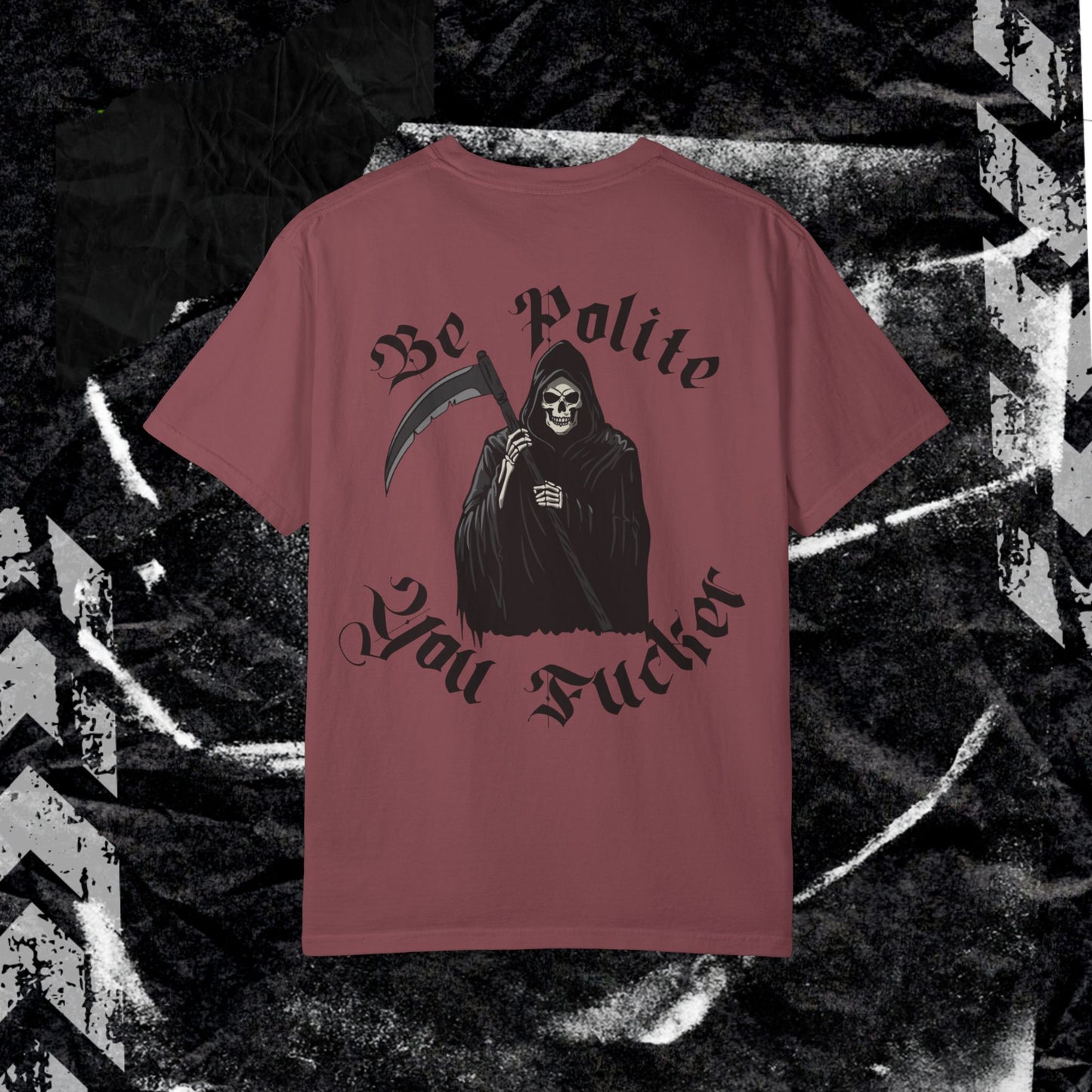 Be Polite, You F*cker - Dyed Sweatshirt