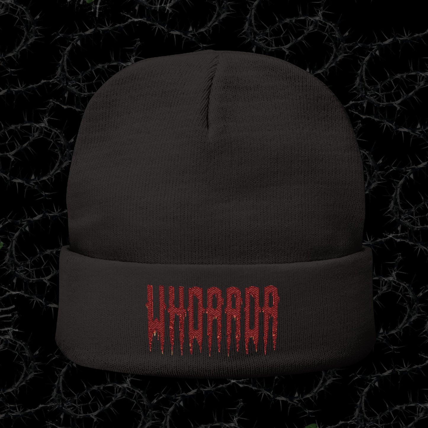 Whorror - Knit Beanie (Embroidery)
