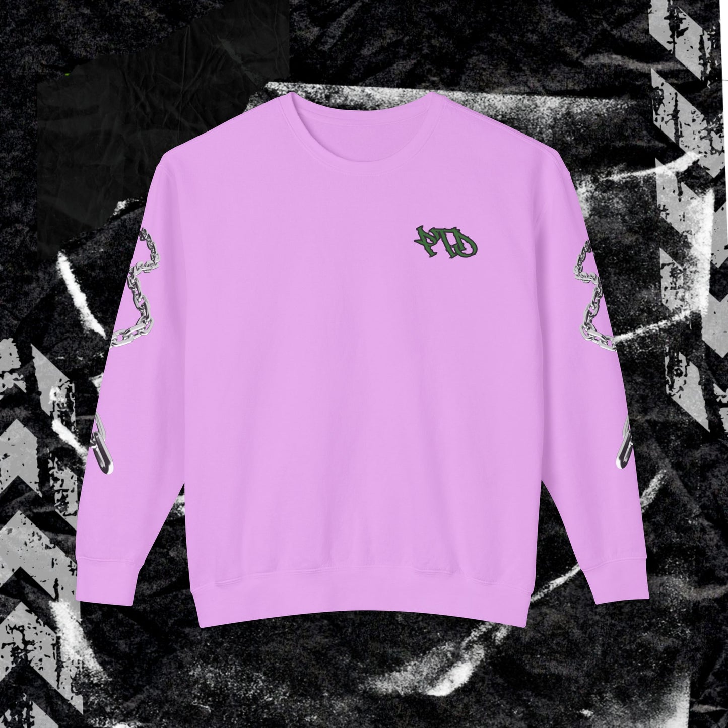 FITHLY F*CKING METAL - Unisex Lightweight Crewneck Sweatshirt