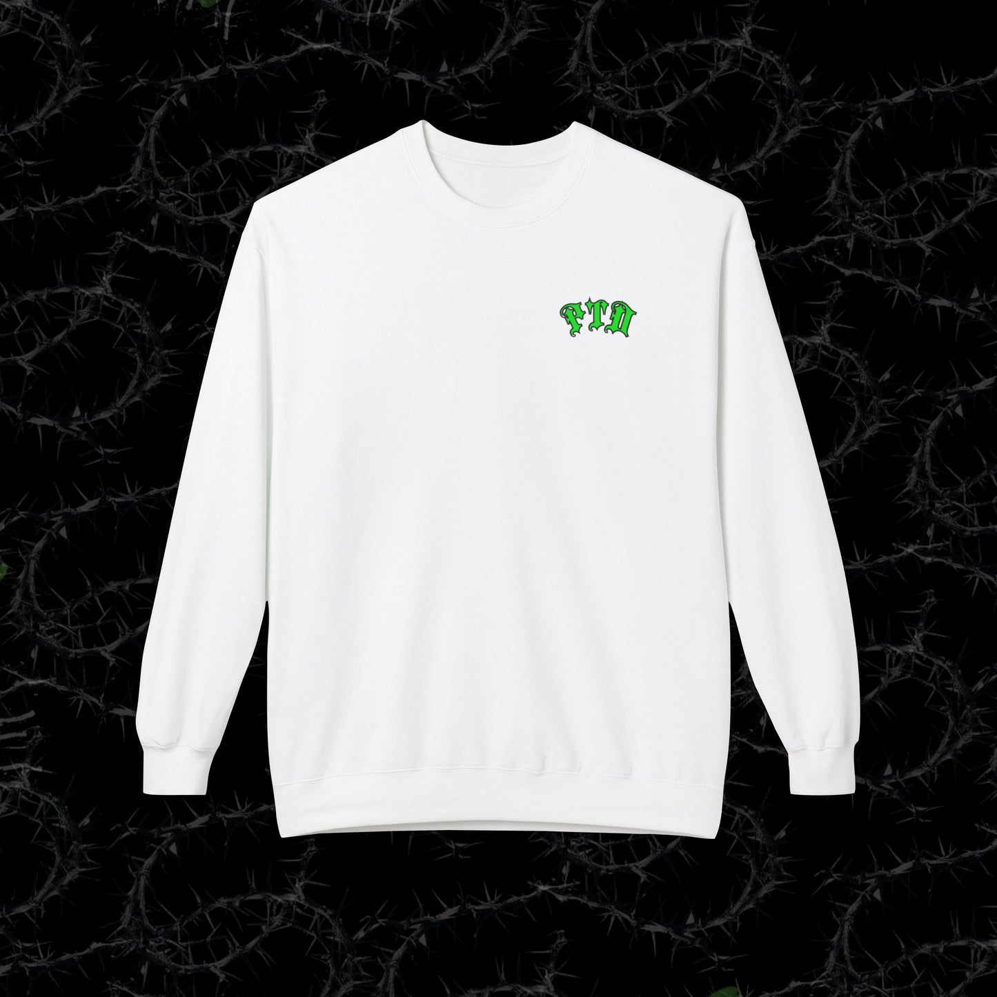 BARBED WIRE SINNER - Unisex Midweight Softstyle Fleece Crewneck Sweatshirt