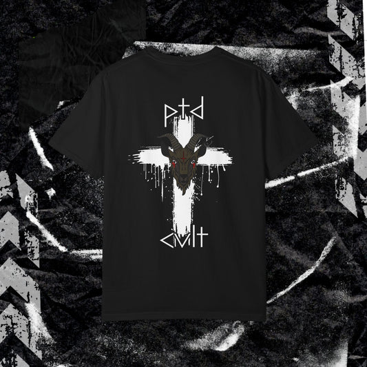 PTD Cult GOAT - Unisex Garment-Dyed T-shirt.