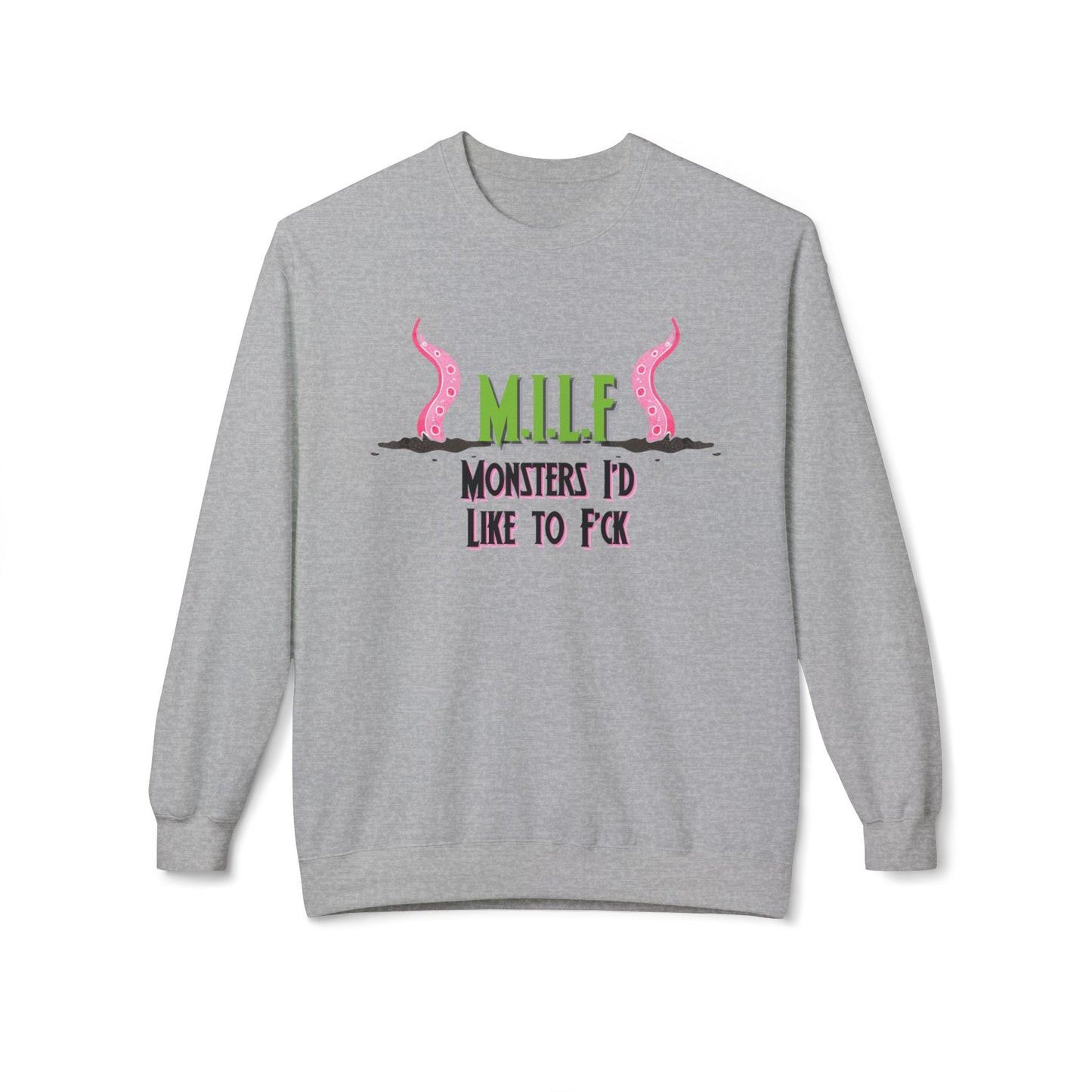 M.I.L.F. - Unisex Midweight Softstyle Fleece Crewneck Sweatshirt