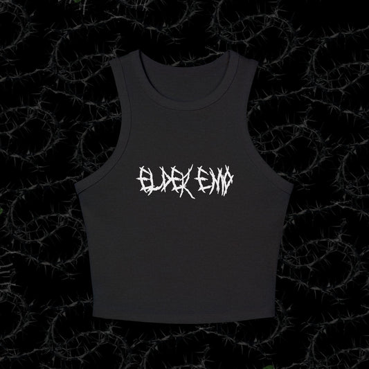 Elder Emo - Women's Micro Rib Racer Tank Top