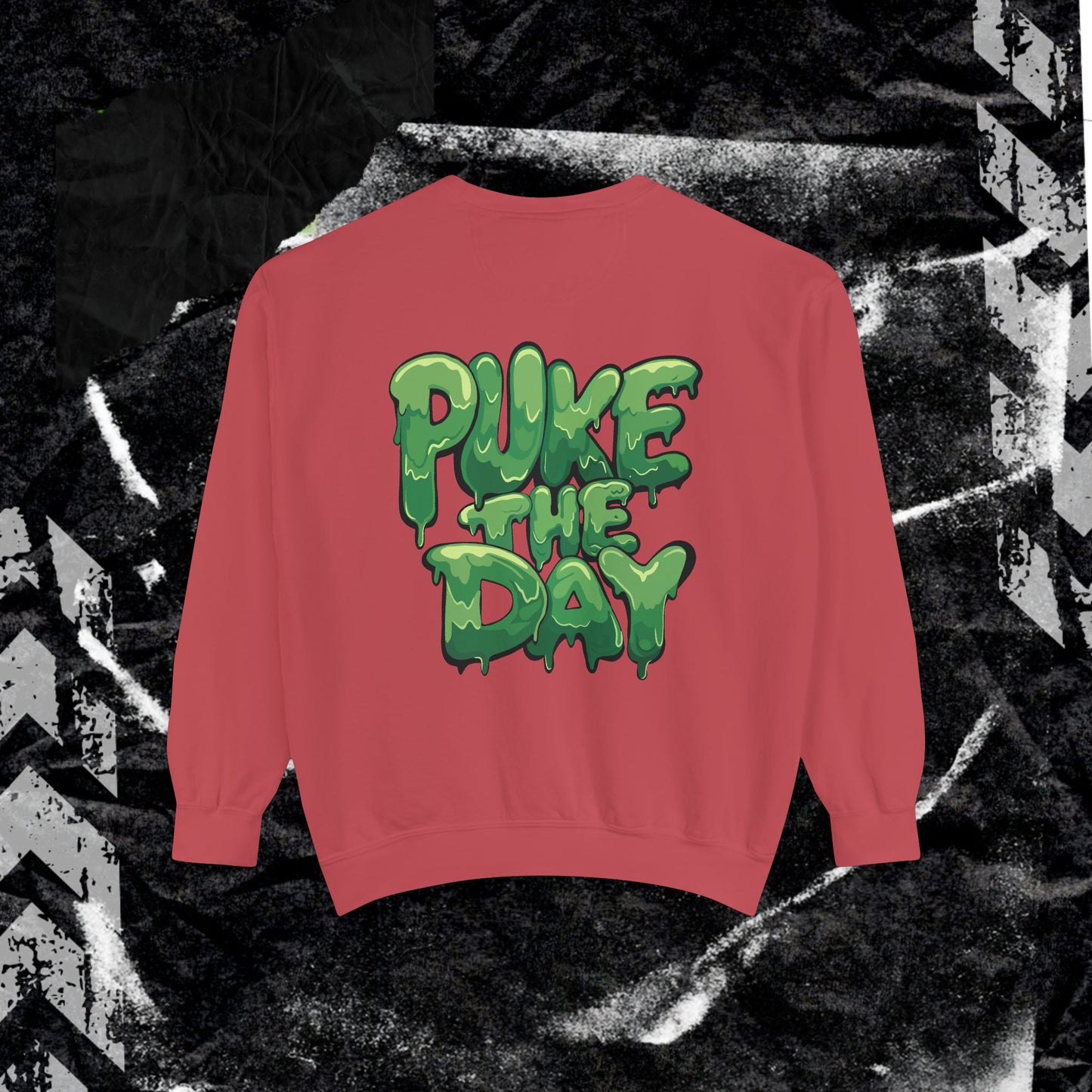 Bat Attitude - Dyed Sweatshirt