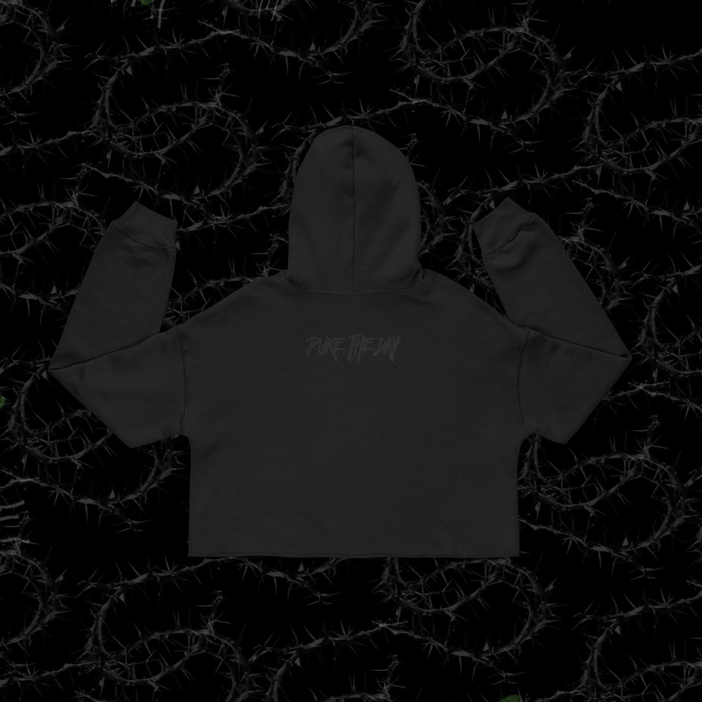 DEVIL BRAT - Bella+Canvas Cropped Hoodie