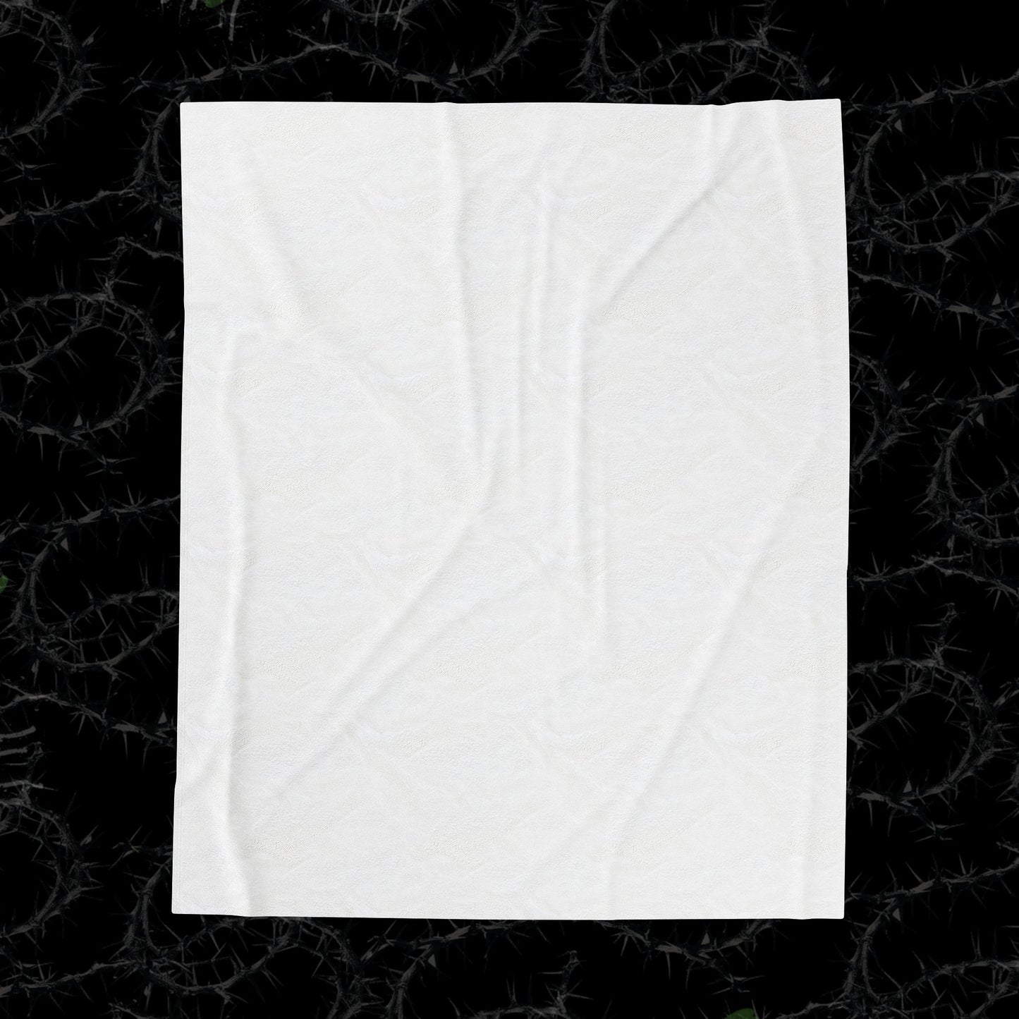 Praying Nun Sinner - Velveteen Plush Blanket