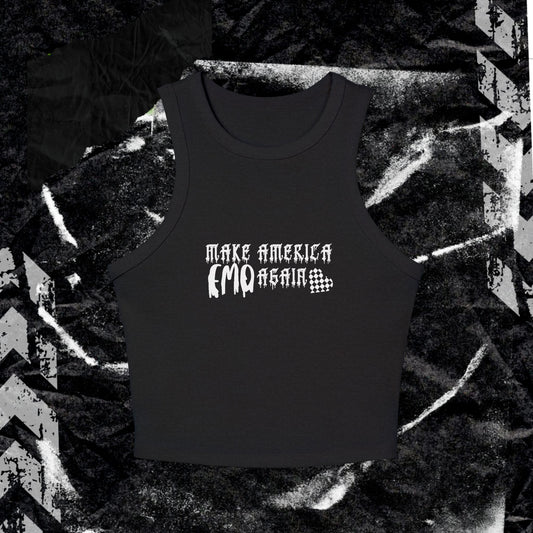 Make American Emo Again - Women's Micro Rib Racer Tank Top