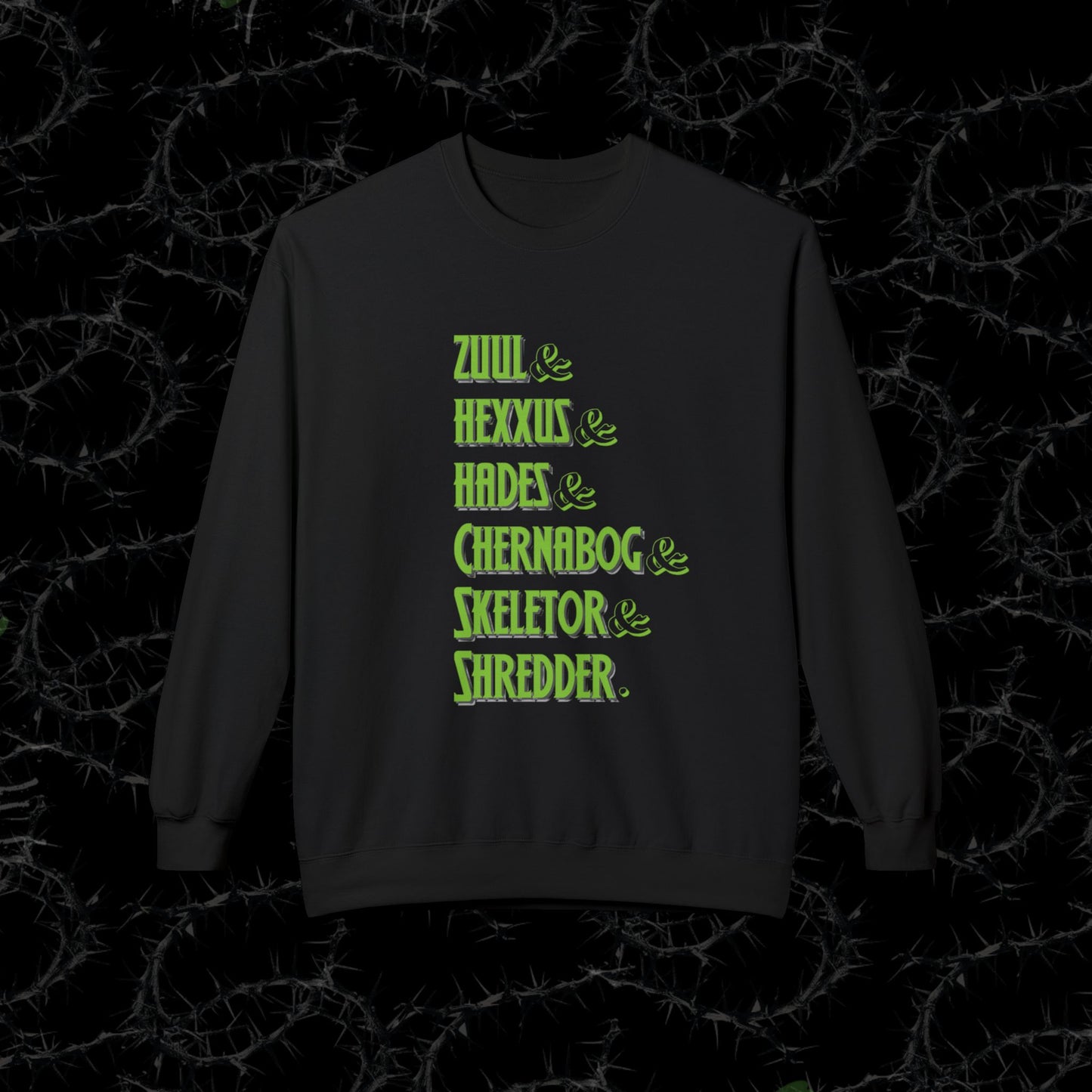 MONSTERS LIST  - Unisex Midweight Softstyle Fleece Crewneck Sweatshirt