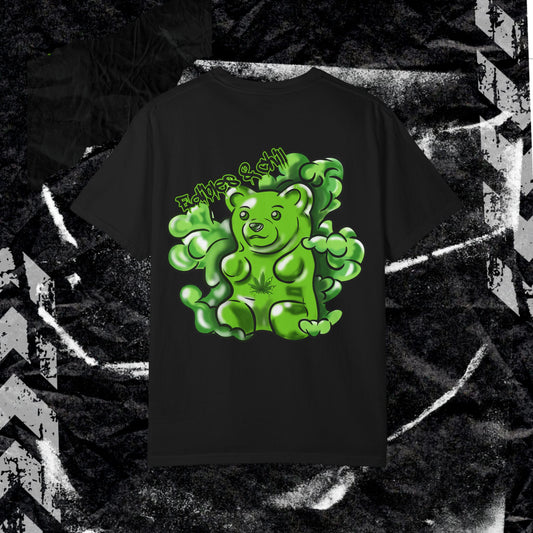 Edibles & Chill Gummy - Unisex Garment-Dyed T-shirt.