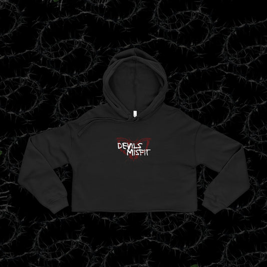 DEVILS MISFIT - Women's Cropped Hoodie
