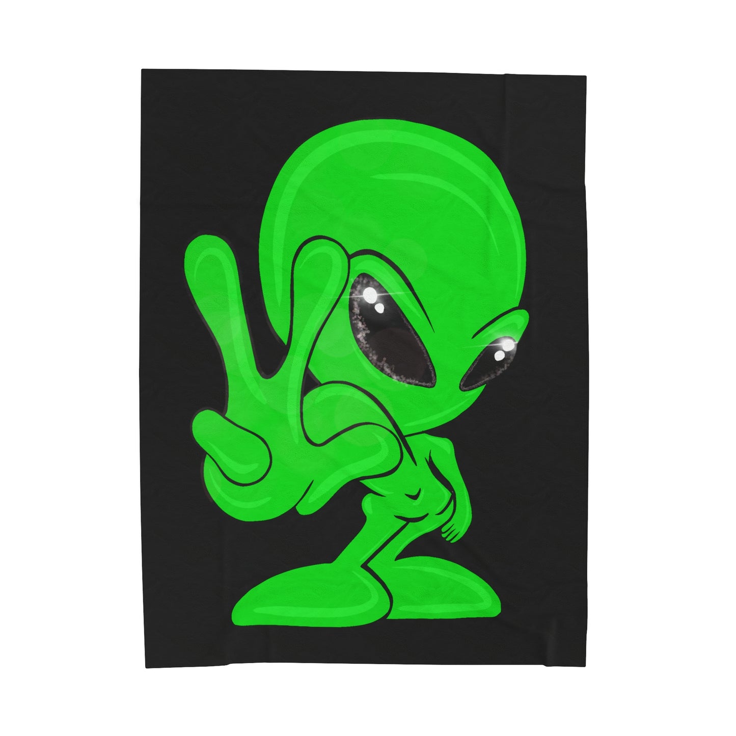 ALIEN BOYS  - Velveteen Plush Blanket