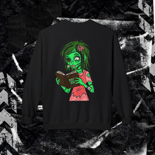 Living Dead Girl - Unisex Midweight Softstyle Fleece Crewneck Sweatshirt