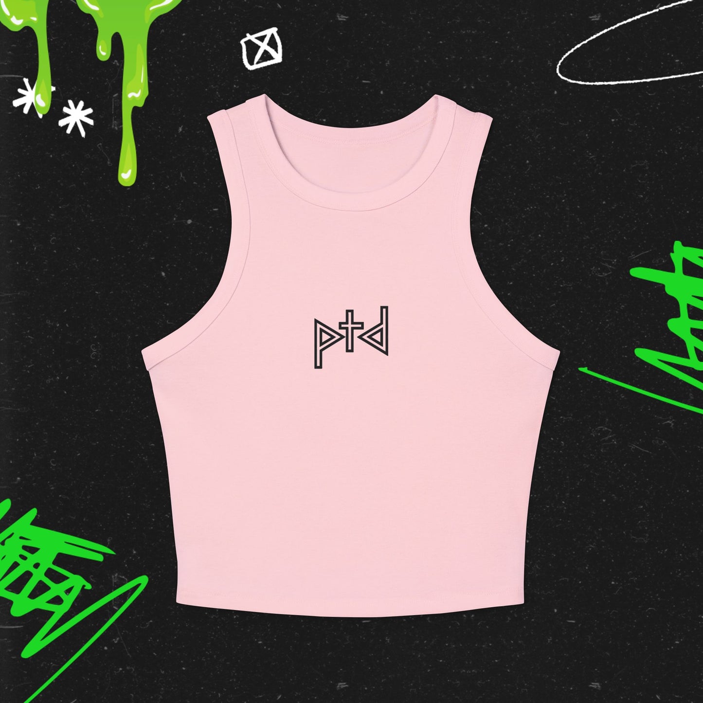PTD - Women's Micro Rib Racer Tank Top