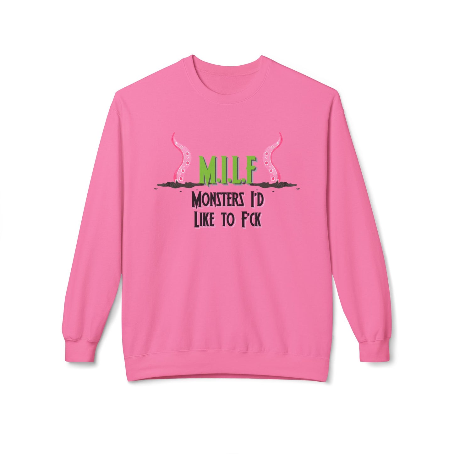 M.I.L.F. - Unisex Midweight Softstyle Fleece Crewneck Sweatshirt