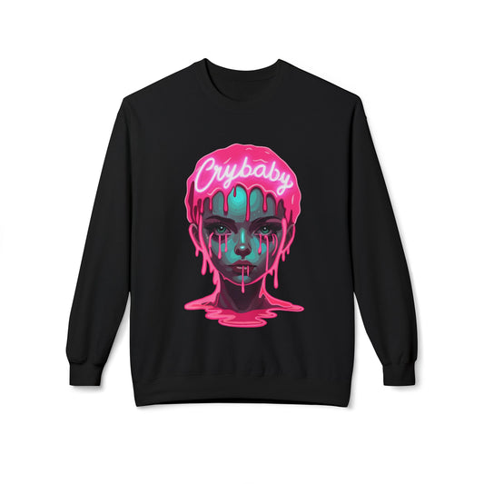 CryBaby - Unisex Midweight Softstyle Fleece Crewneck Sweatshirt