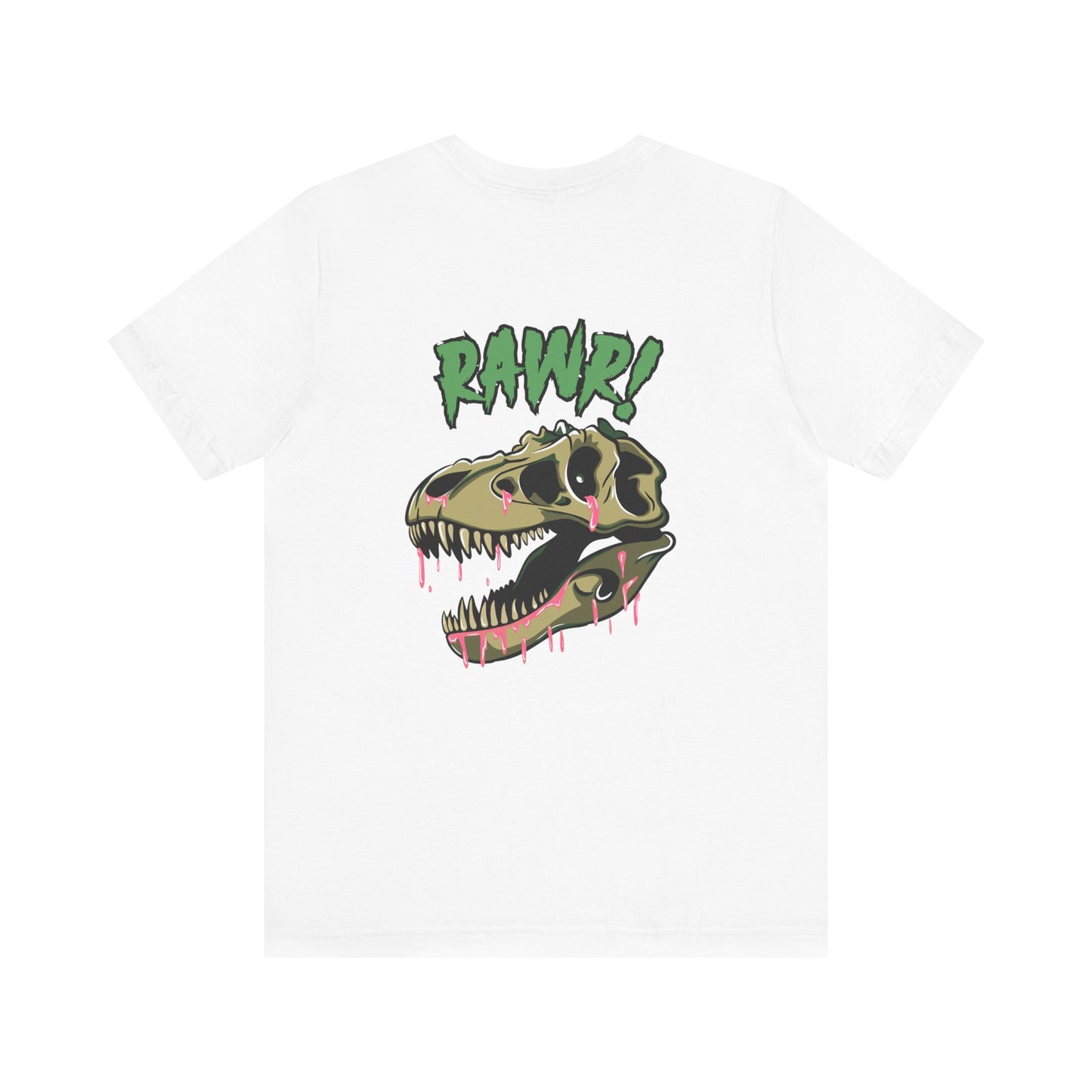 Pink Slime Rosie The Rex - Unisex Jersey Short Sleeve Tee