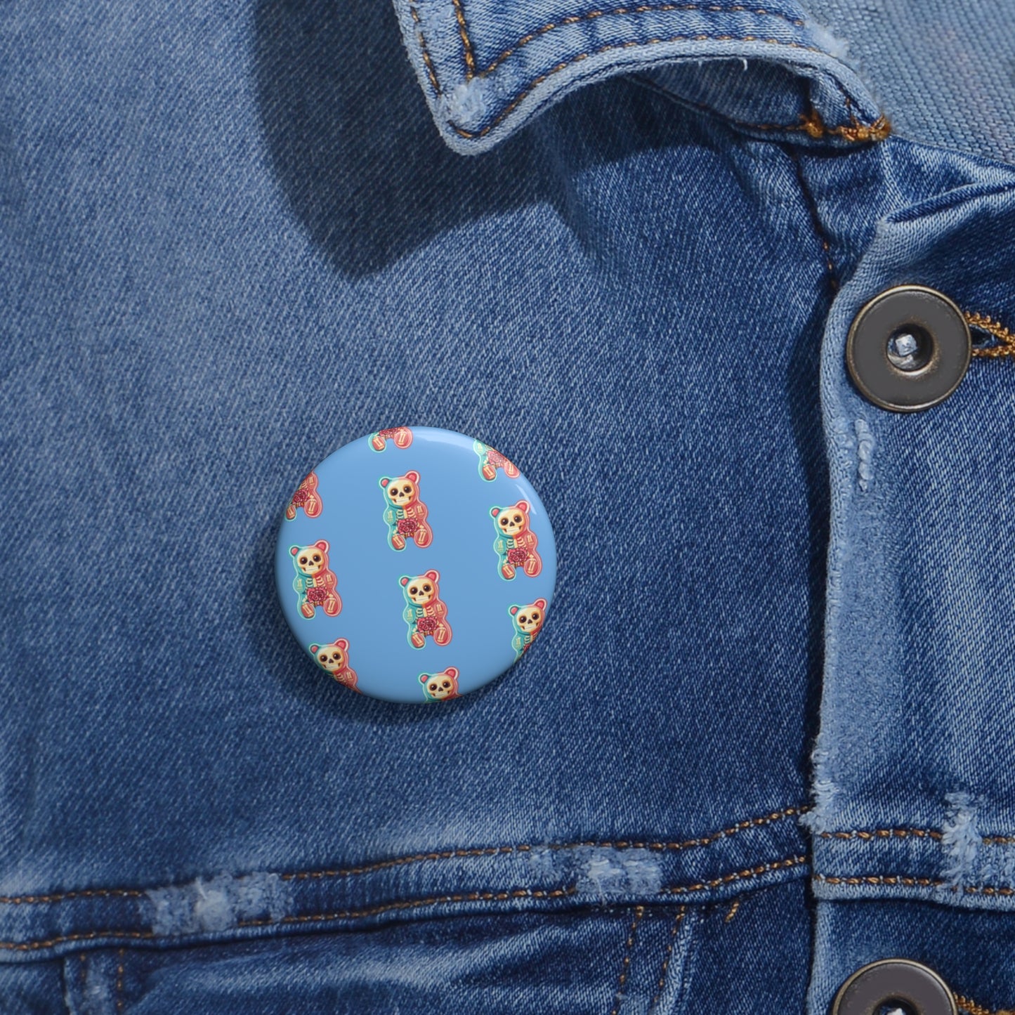 Eat My Guts Gummy - Pin Button