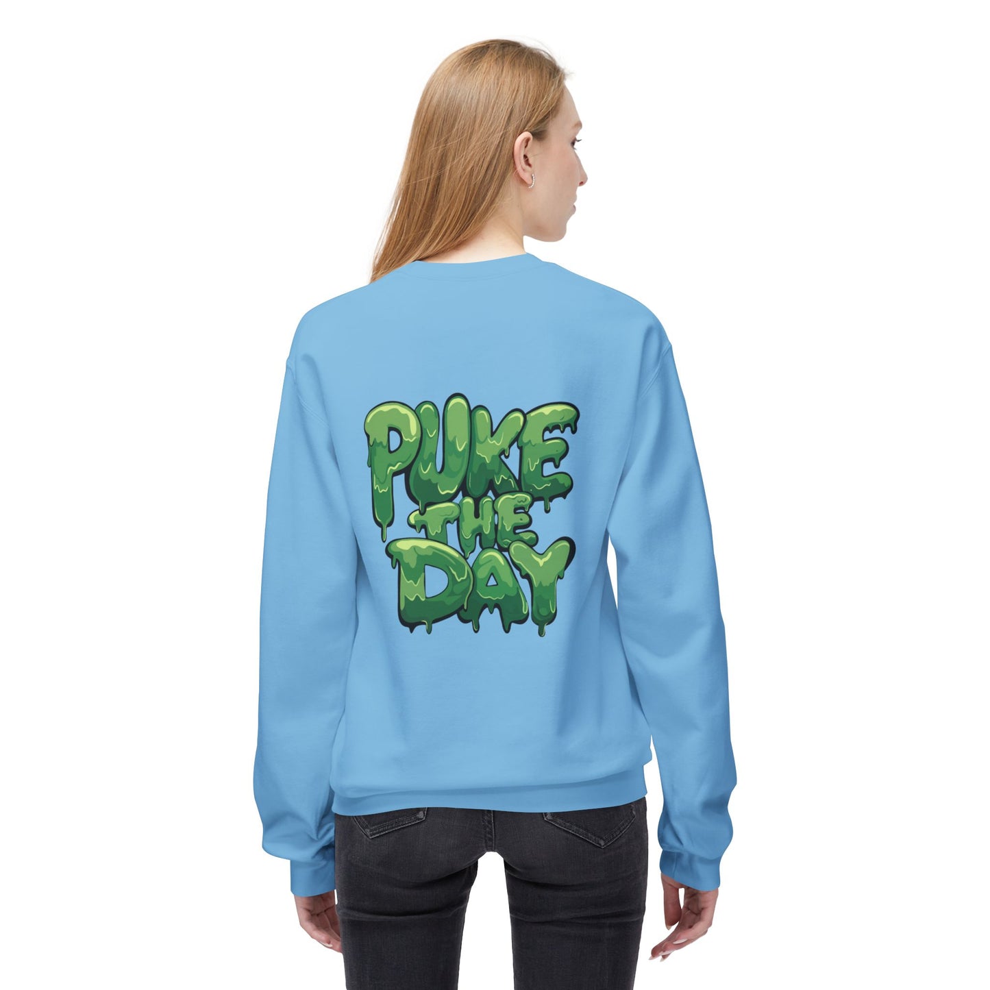 Punks Not Dead - Unisex Midweight Softstyle Fleece Crewneck Sweatshirt