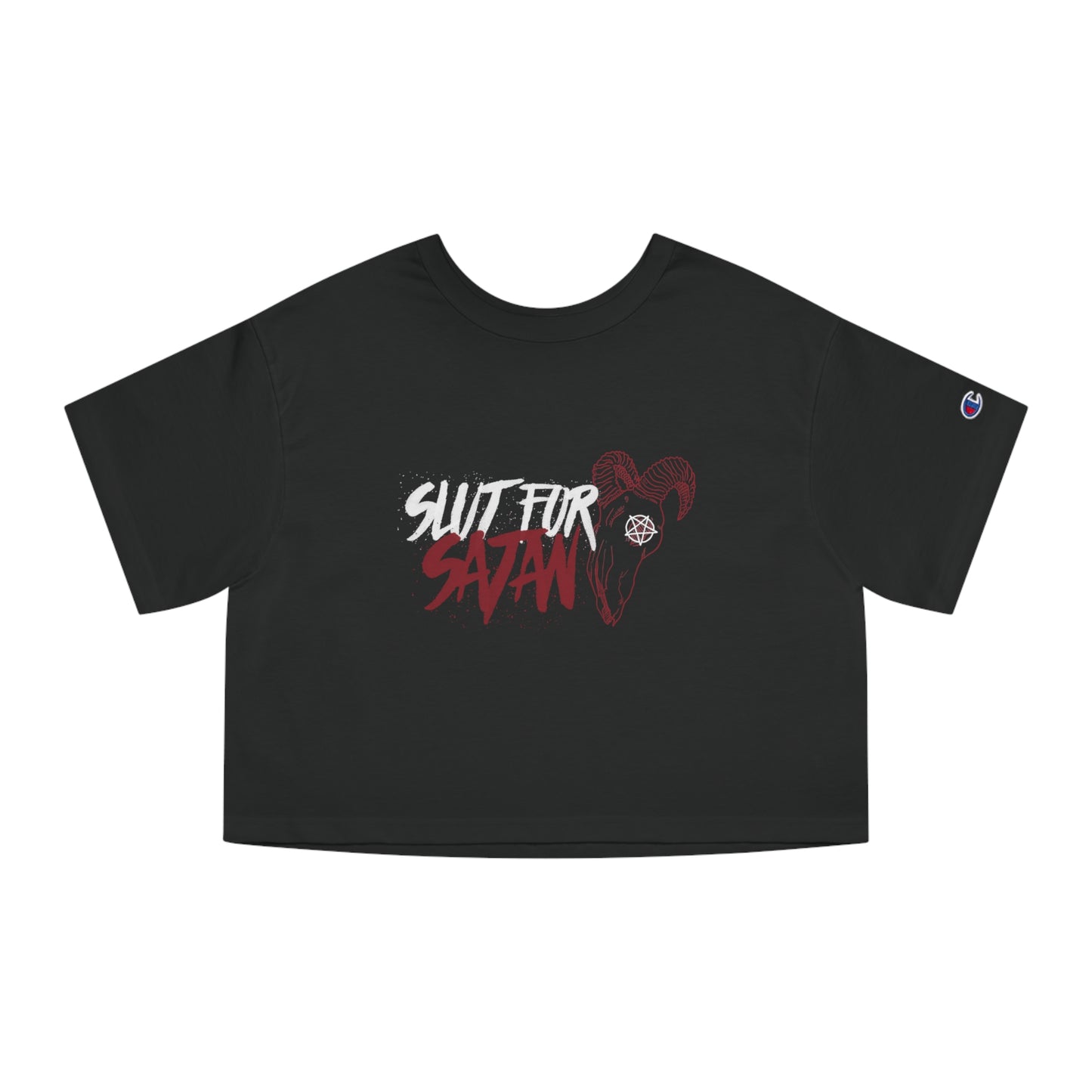 SL*T FOR SATAN - Champion Women's Heritage Cropped T-Shirt