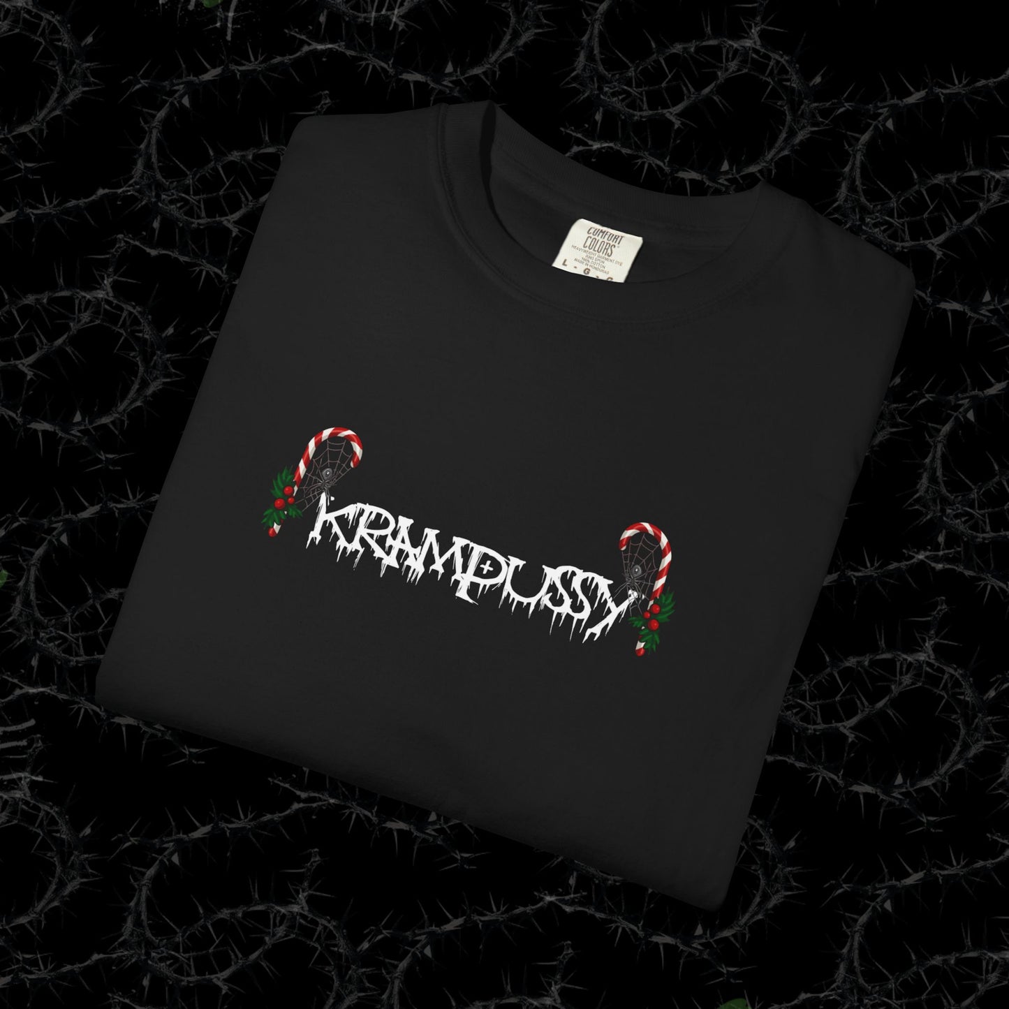 KRAMPUSSY - Unisex Garment-Dyed T-shirt