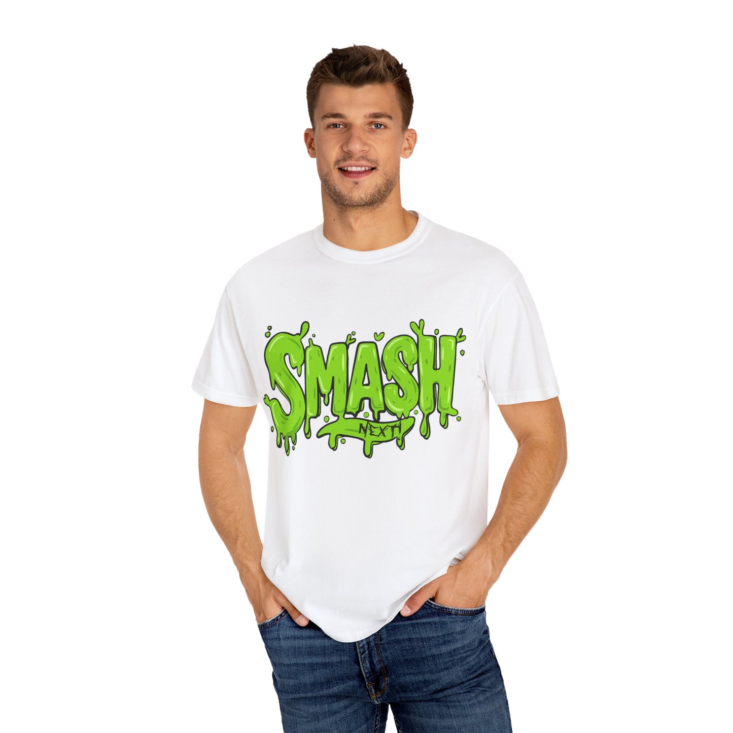 SMASH, NEXT! - Unisex Garment-Dyed T-shirt. Ll