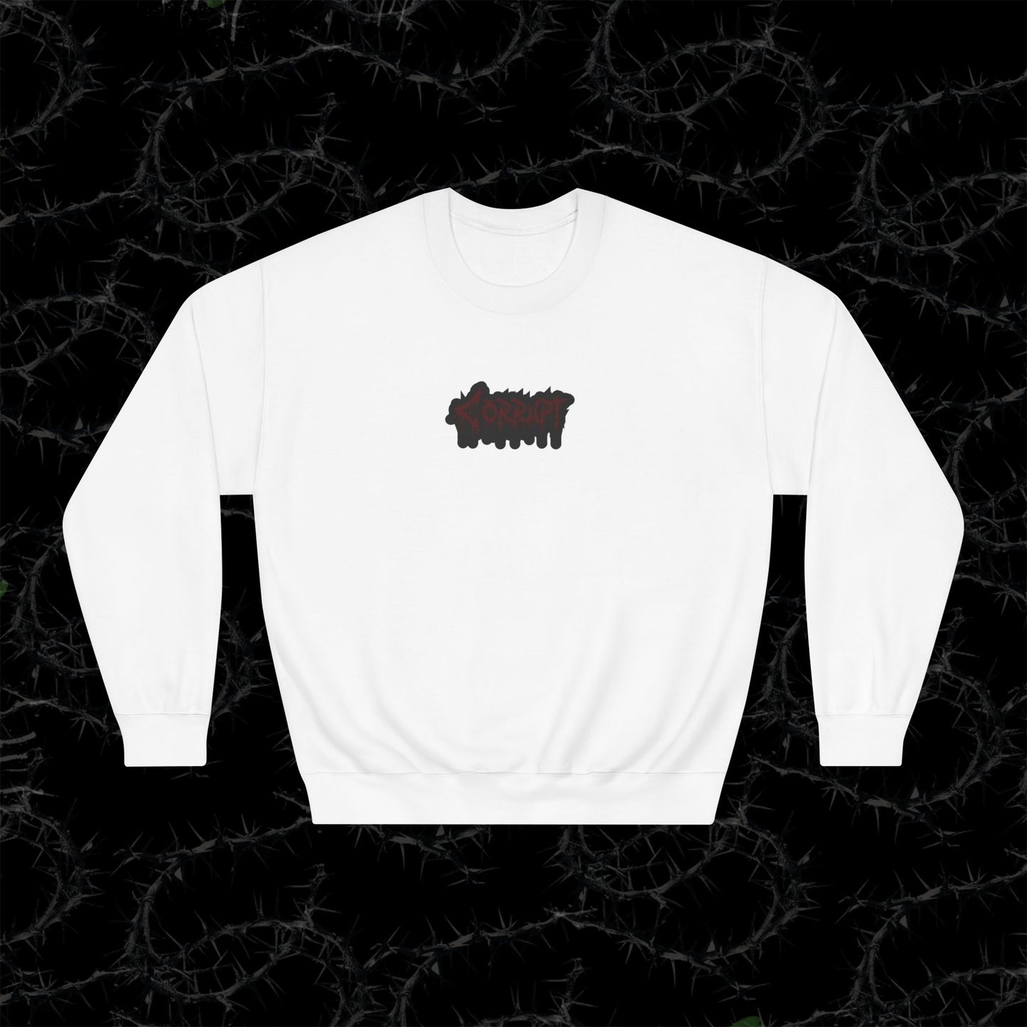 CORRUPT- Unisex DryBlend® Crewneck Sweatshirt