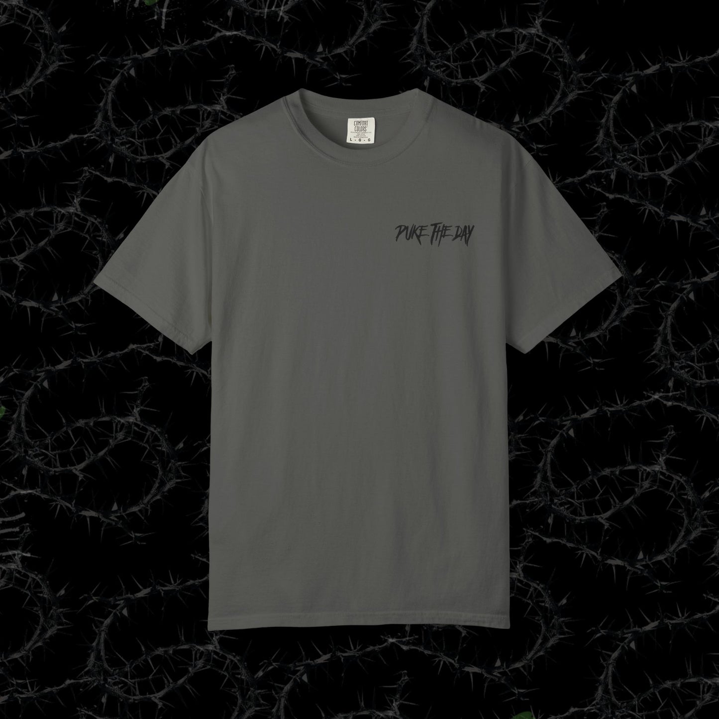 CHEAT DEATH (BACK PRINT) - Unisex Garment-Dyed T-shirt.